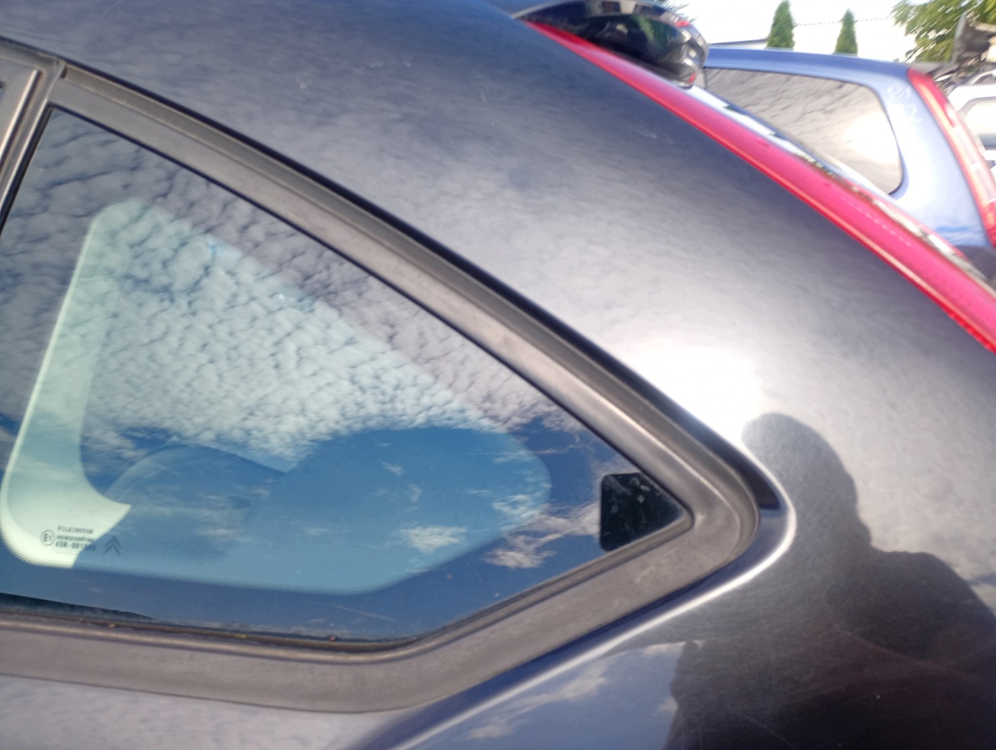 window side bodywork left rear part Citroen C4 1 and 04-10
