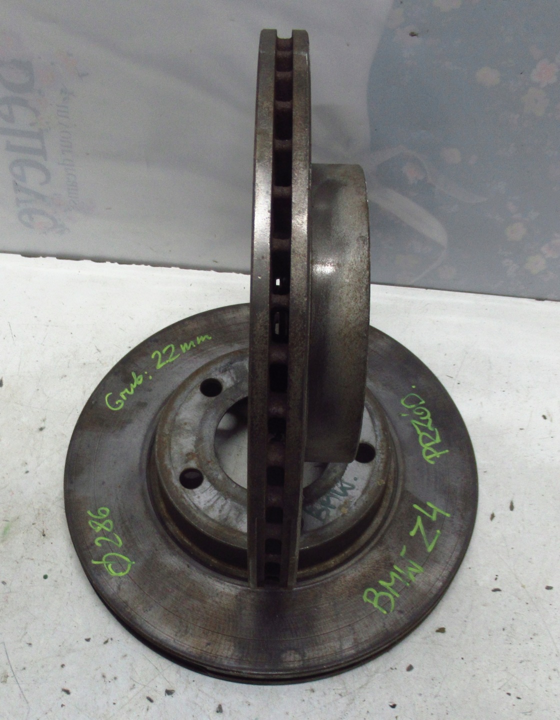 BMW Z4 E85 disc brake front