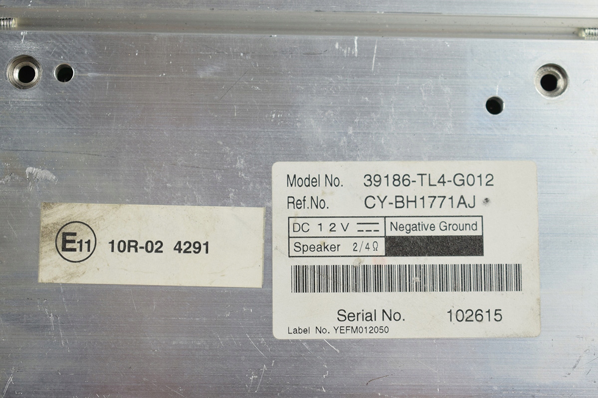amplifier HONDA ACCORD VIII 39186-TL4-G012