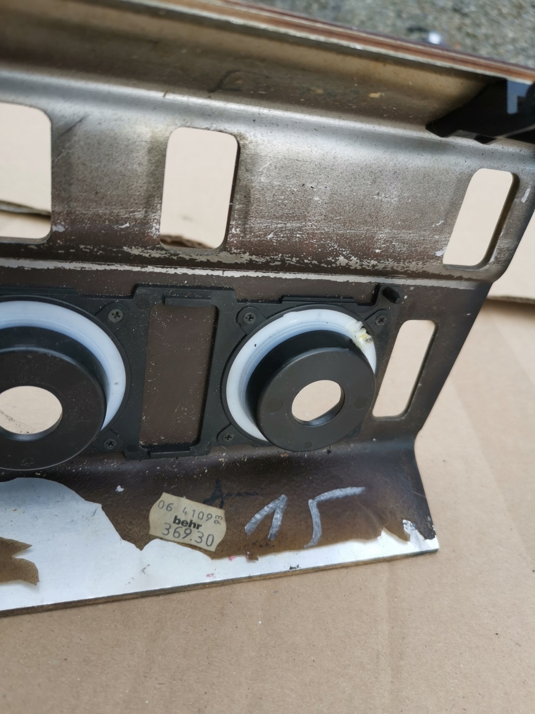 mercedes w124 Bois panel Bouches buses dekor