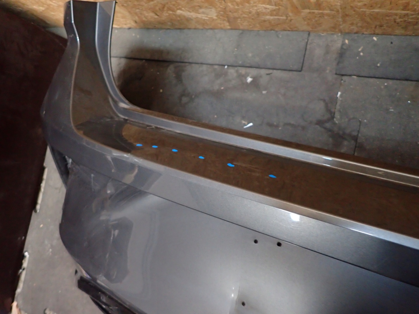 BUMPER REAR PART VW T-ROC T ROC R LIFT 21