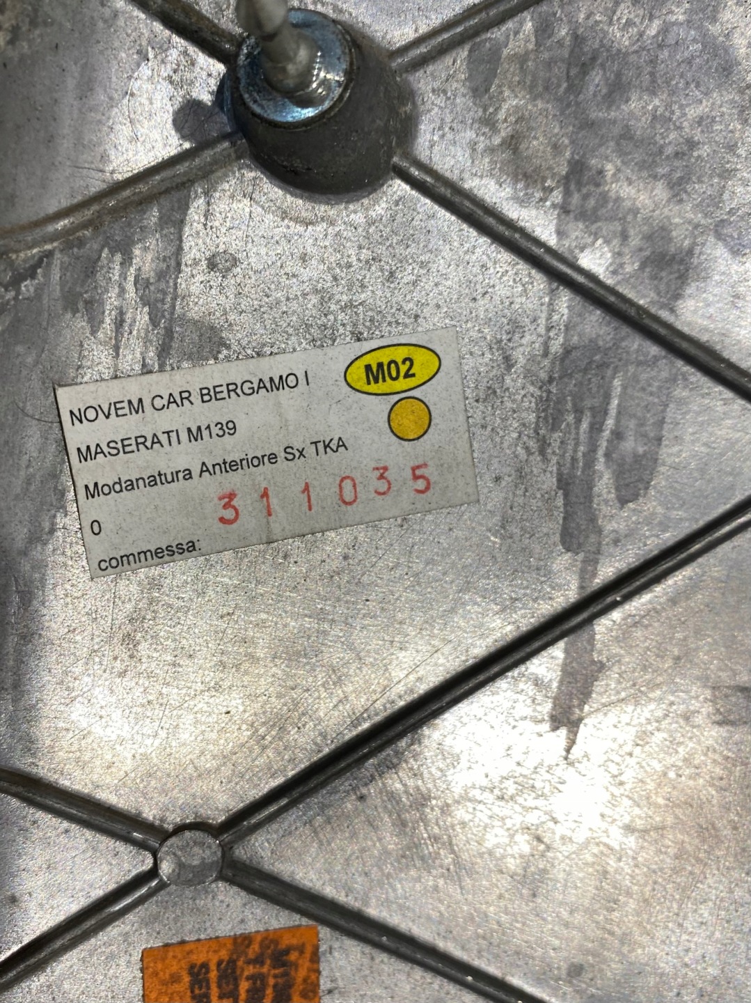 MASERATI QUATTROPORTE BLENDE ABDECKUNG PANEL LH 66938700