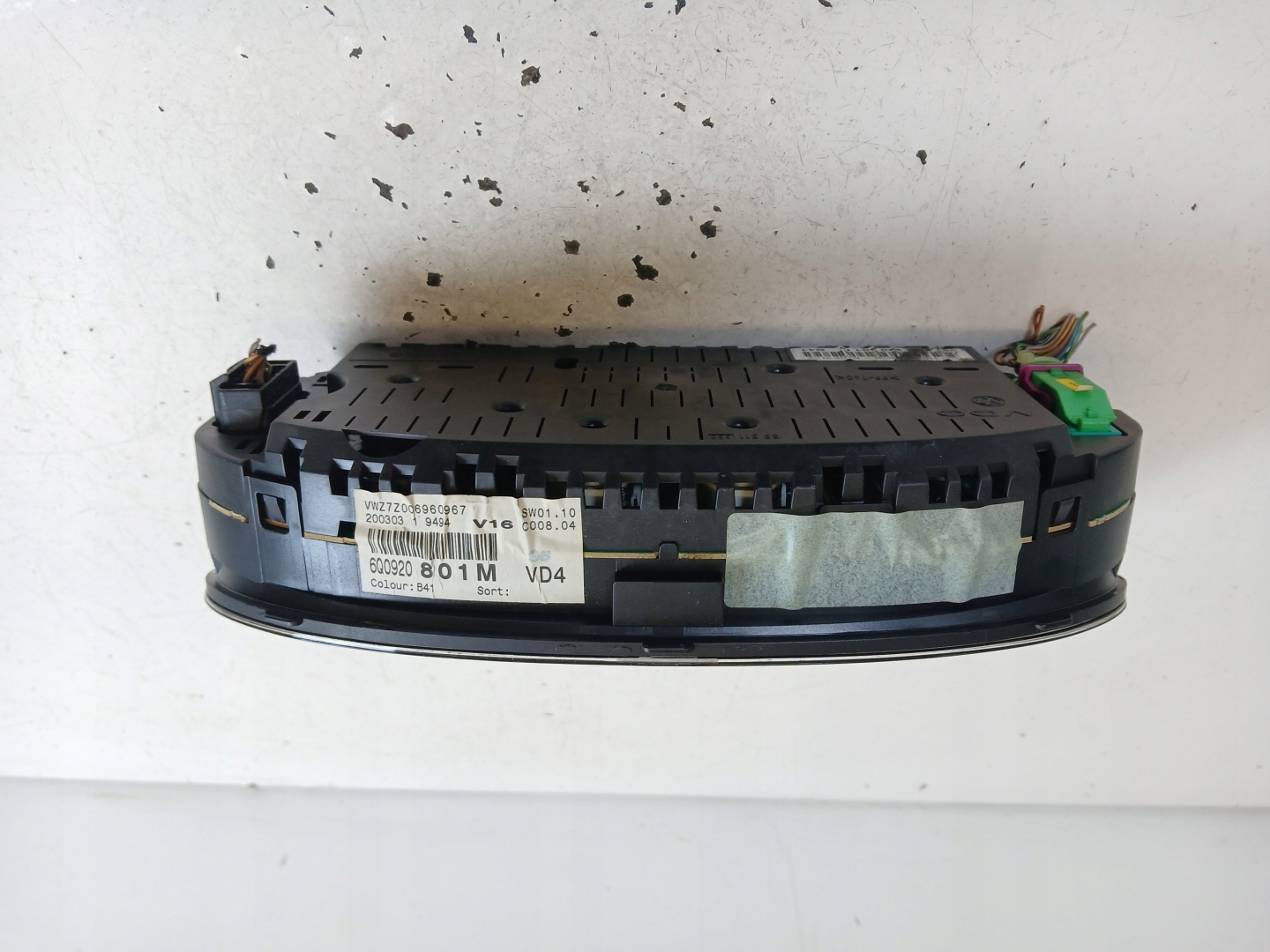 VW POLO 9N 1.4 TDI dials dials 6Q0920801M