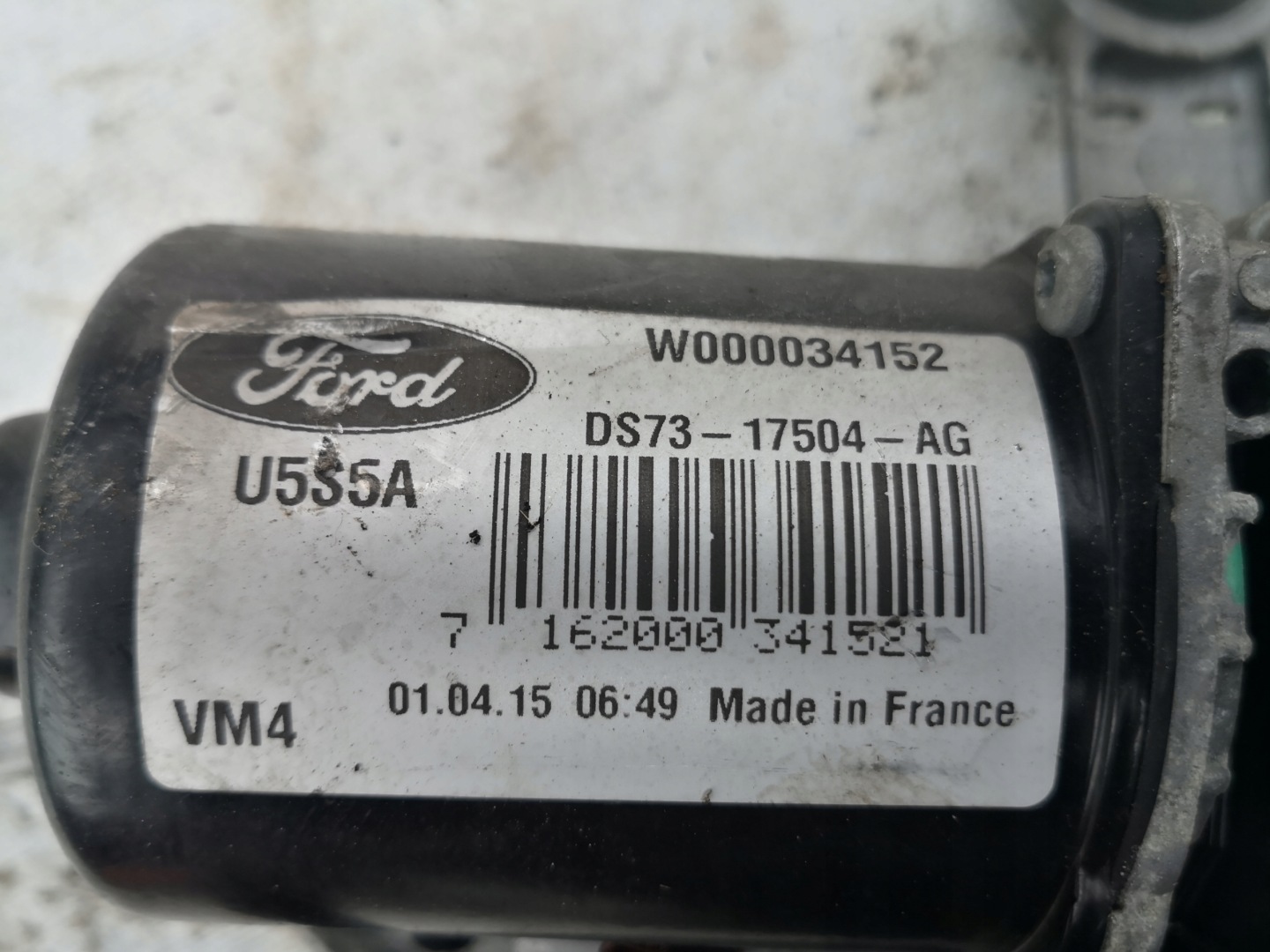wiper mechanism left FORD MONDEO MK5