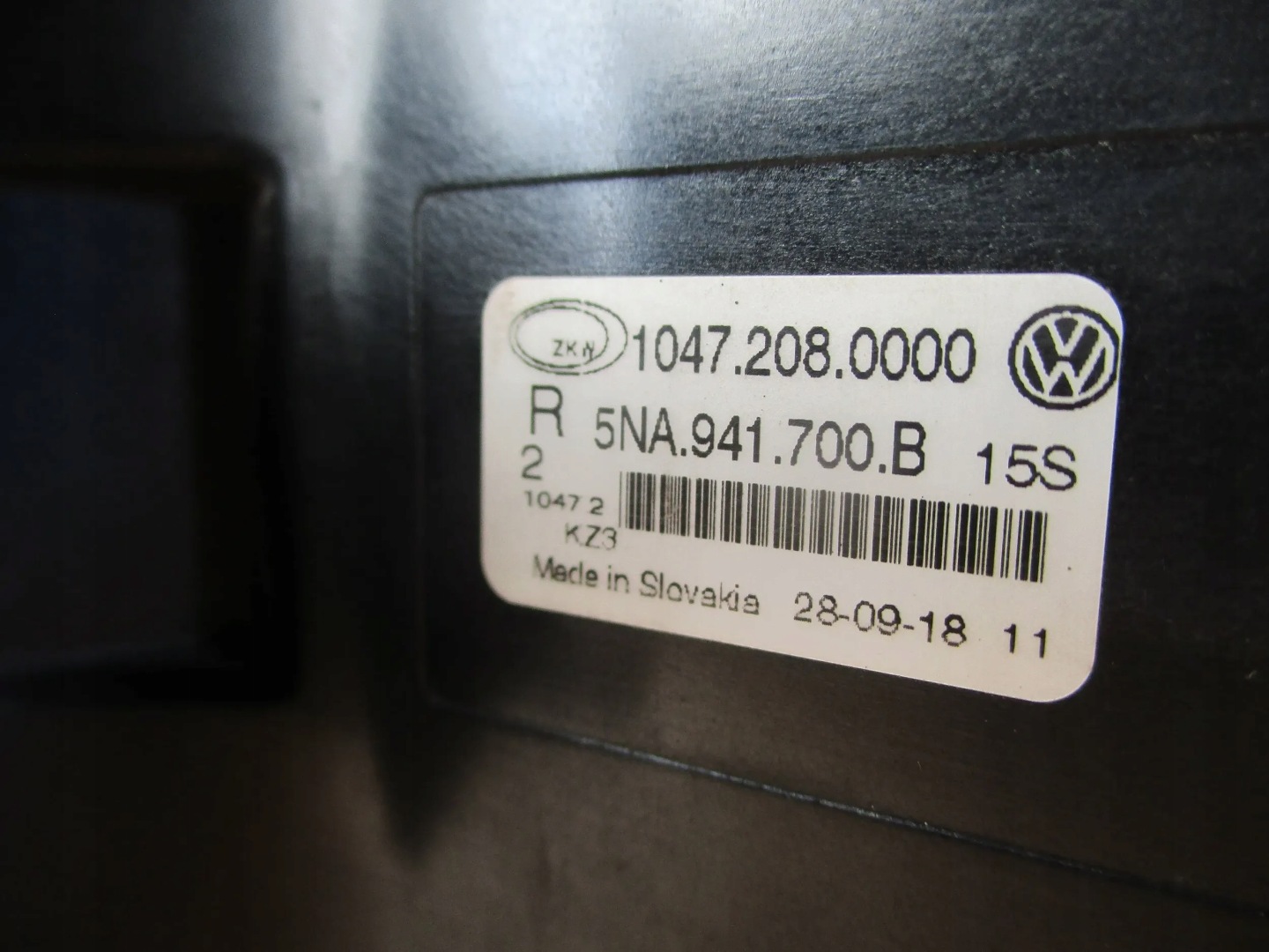 NEBELSCHEINWERFER RECHTS VW TIGUAN II 5NA