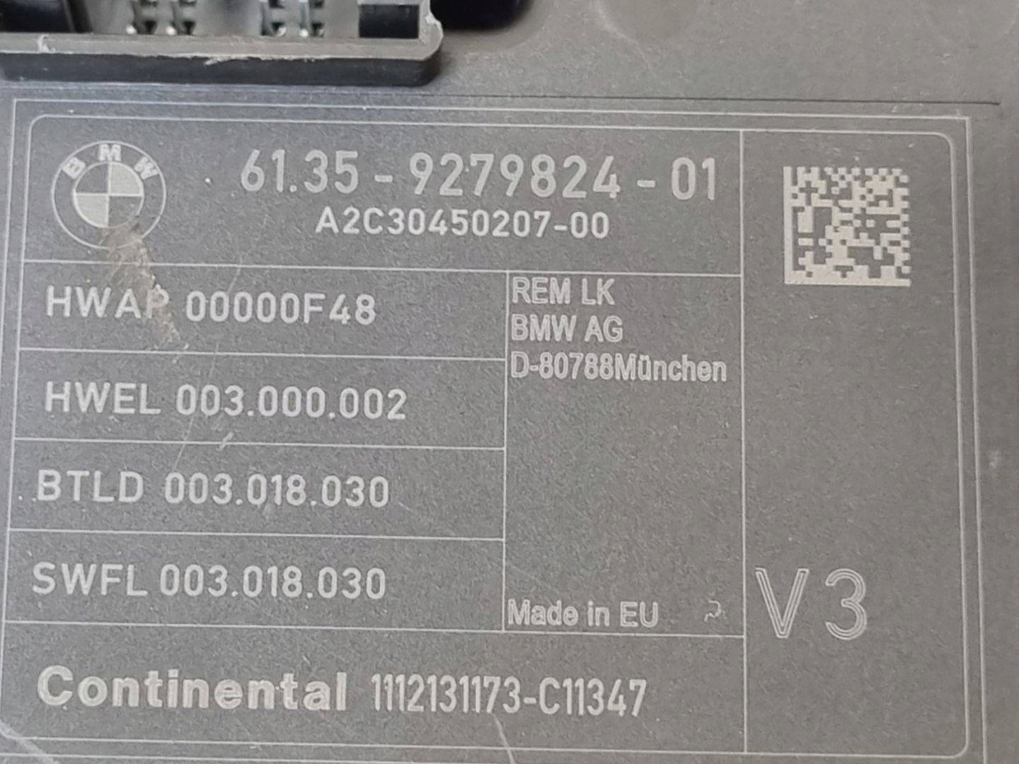 module REM BMW 1 F20/F21 F20 2012 9279824