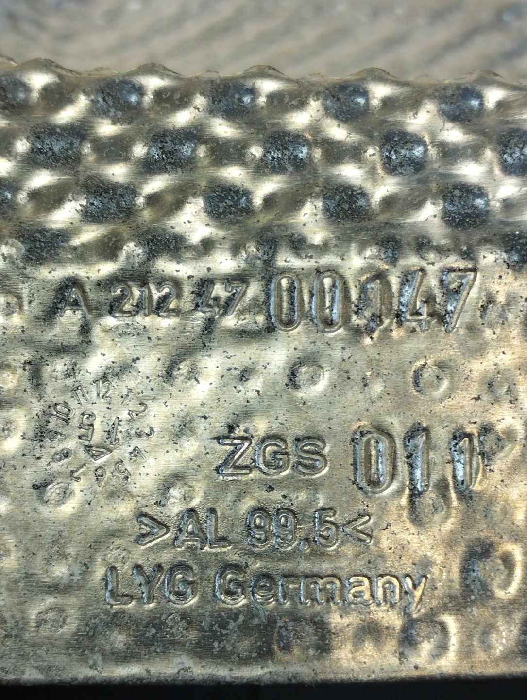 Mercedes-Benz CLS C218 Blende Abdeckung TERMICZNA A2124200147