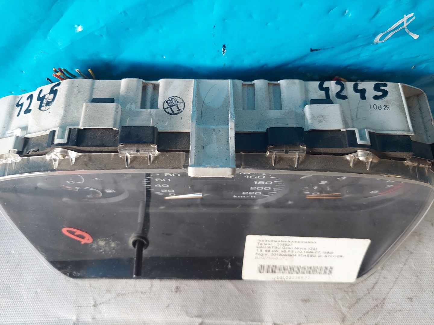 dials clock DAIHATSU GRAN MOVE 1.5 B 83010-87792
