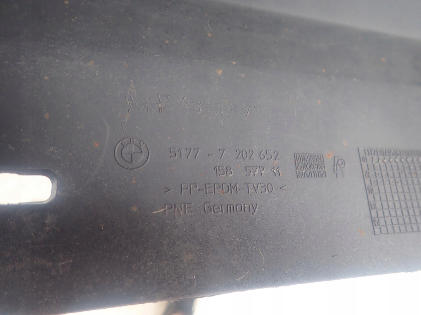 BMW 3 E90 E91 LIFT 08- threshold right moulding threshold