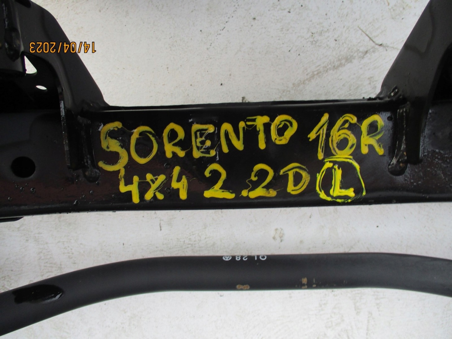 axle beam axle beam subframe rear part KIA SORENTO III 16R 4X4
