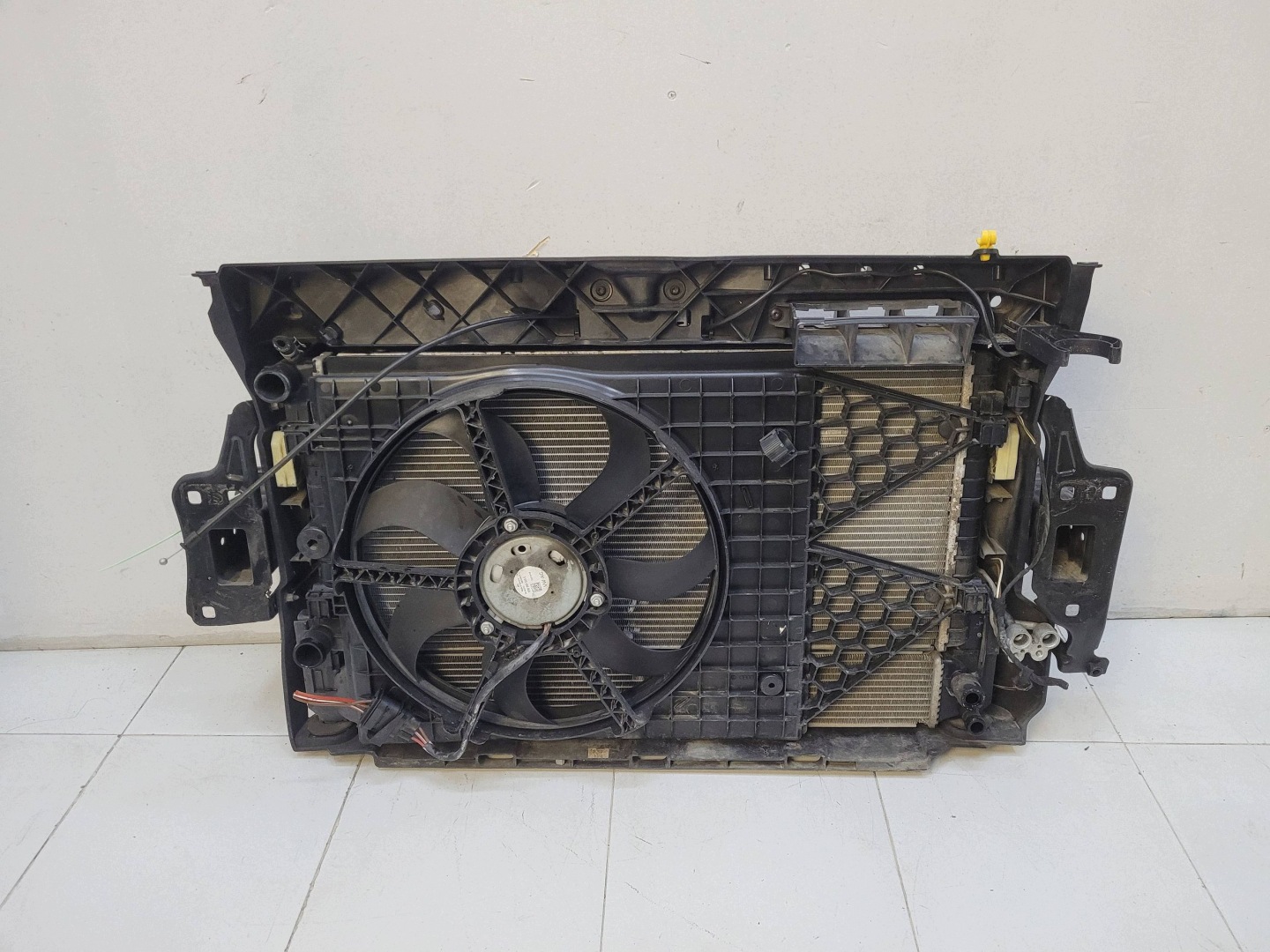 SKODA FABIA III 14r>1.4 TDI front panel, wall radiator fan KOMPLET