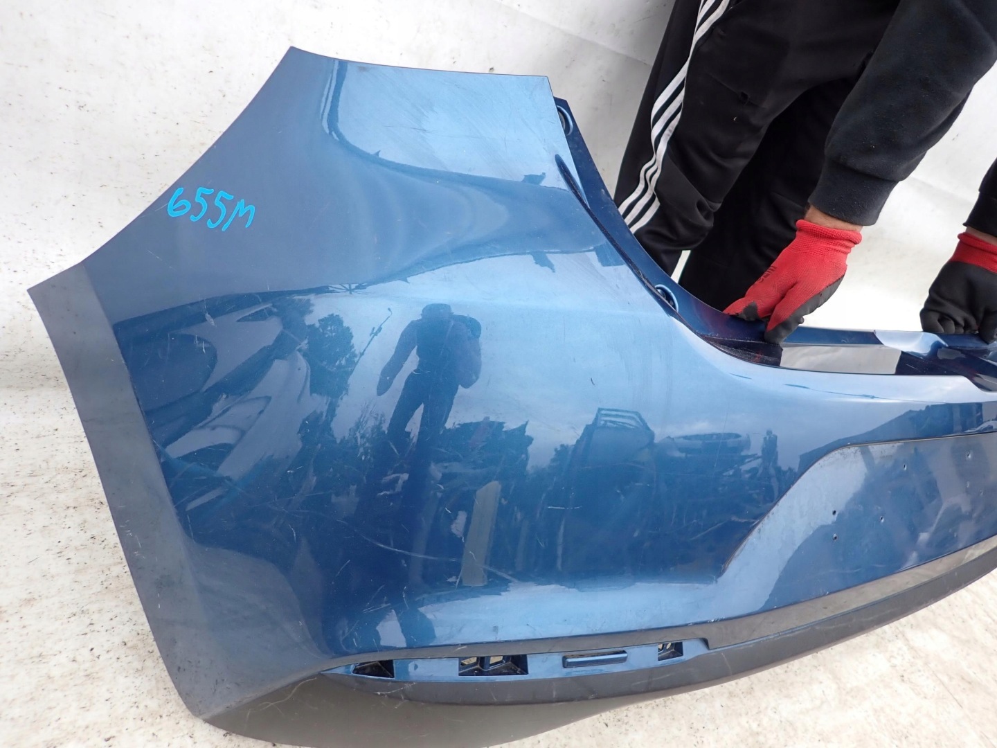 MAZDA 2 III LIFT 19-23 bumper rear part rear