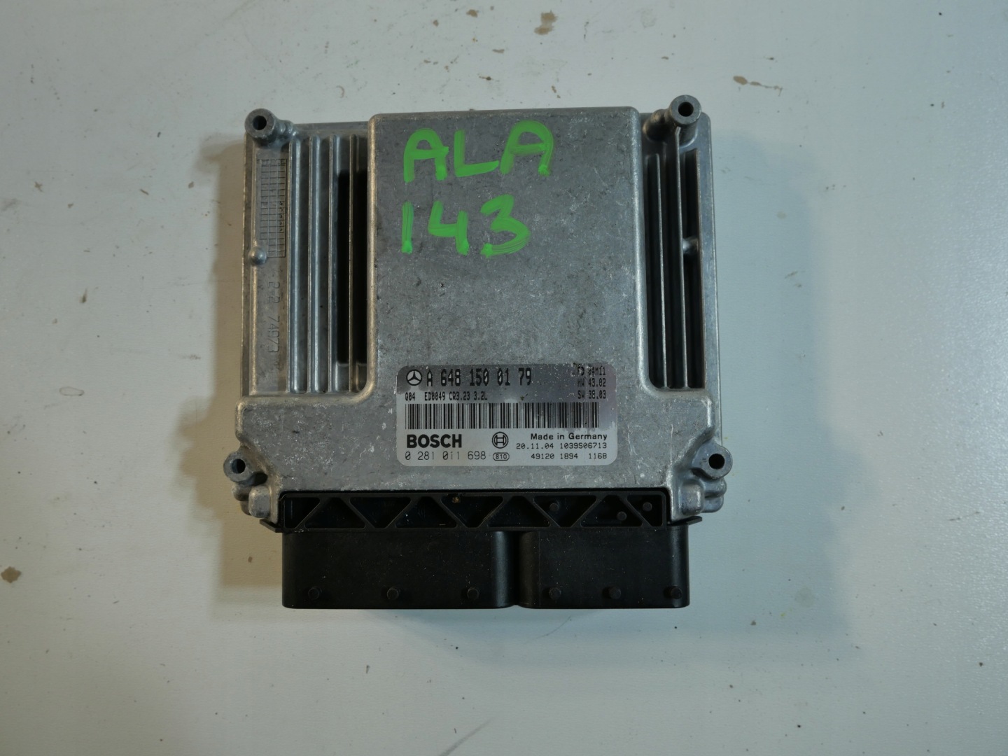modulo Centralina W211 3.2 CDI Centralina Motore ECU A6481500179