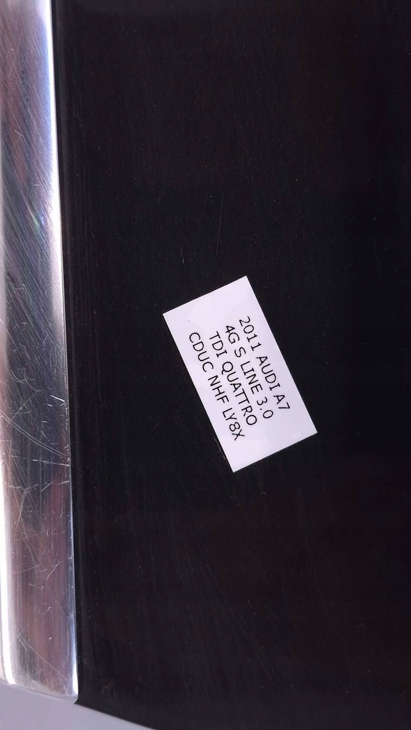 door right rear. right rear part AUDI A7 4G LY8X