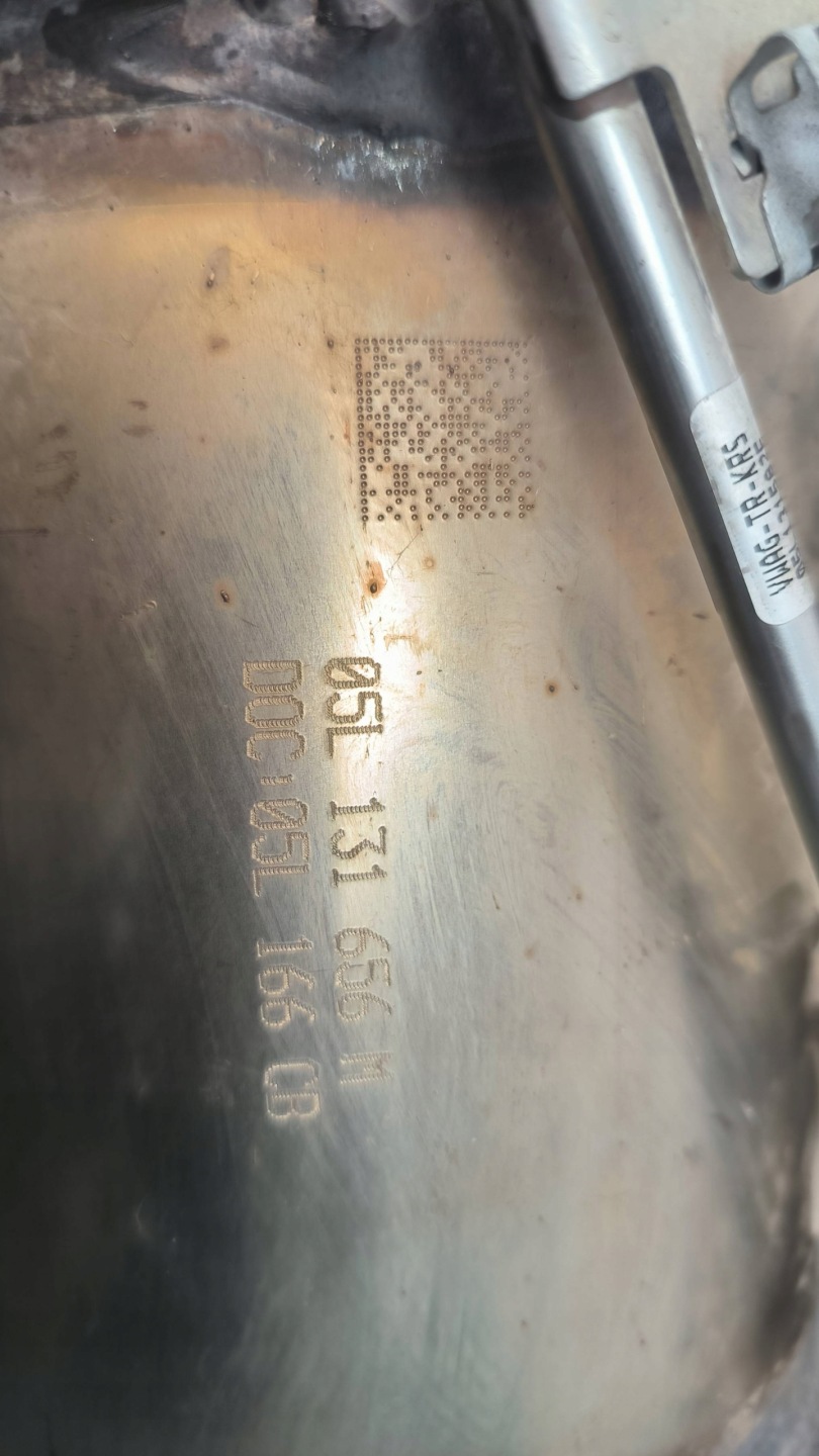 catalyst DPF 05L131705P VOLKSWAGEN PASSAT B8