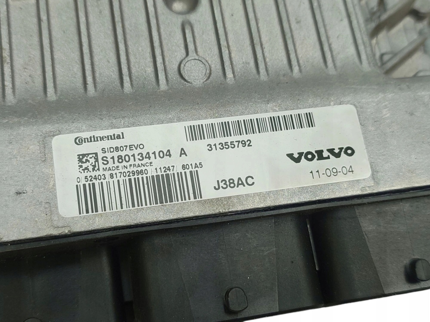 computer control unit of the engine VOLVO S60 II 1.6 D2 114KM 31355792