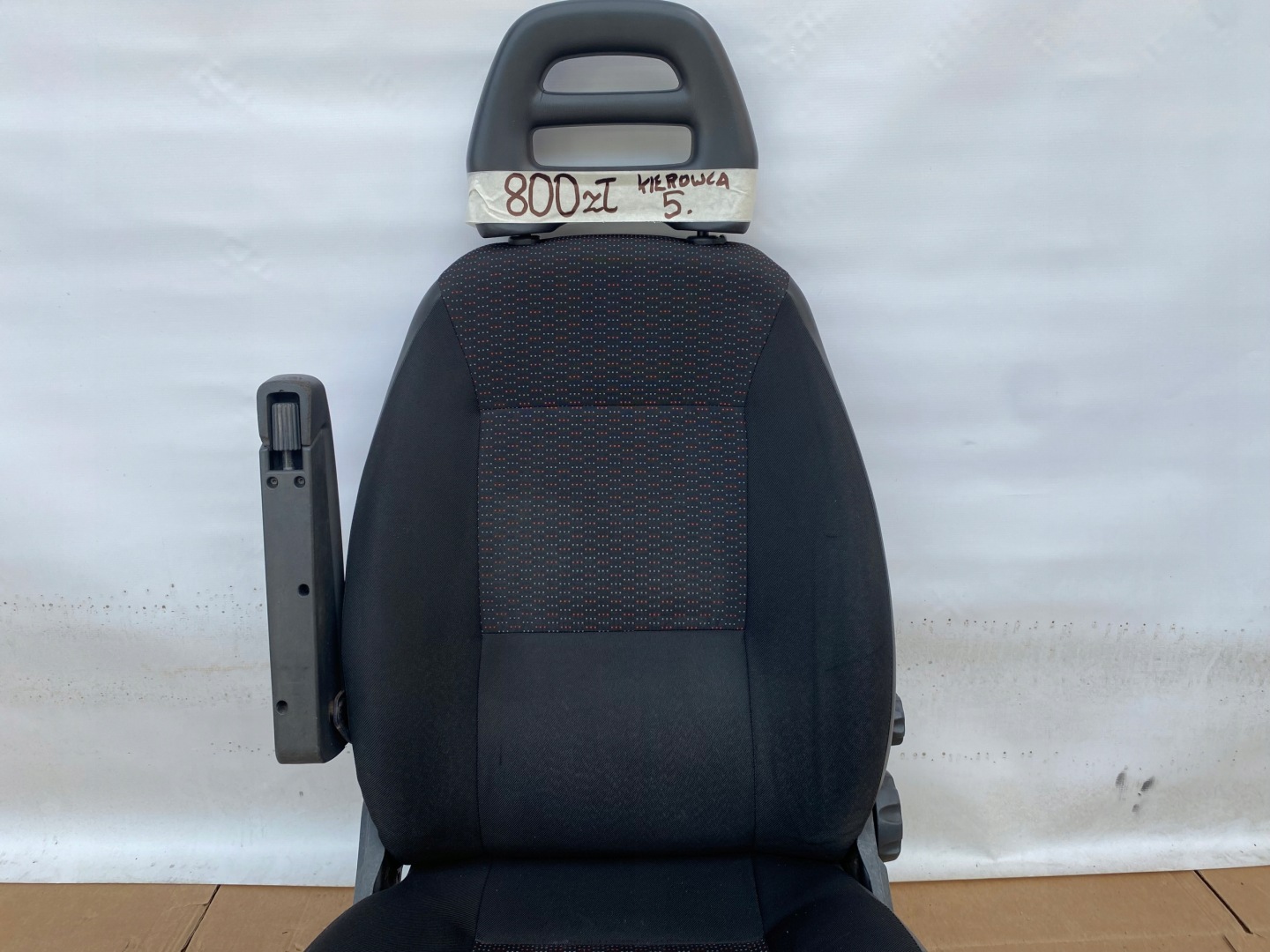 DUCATO BOXER JUMPER 06- seat front left driver´s front z PODLOKIETNIKIEM