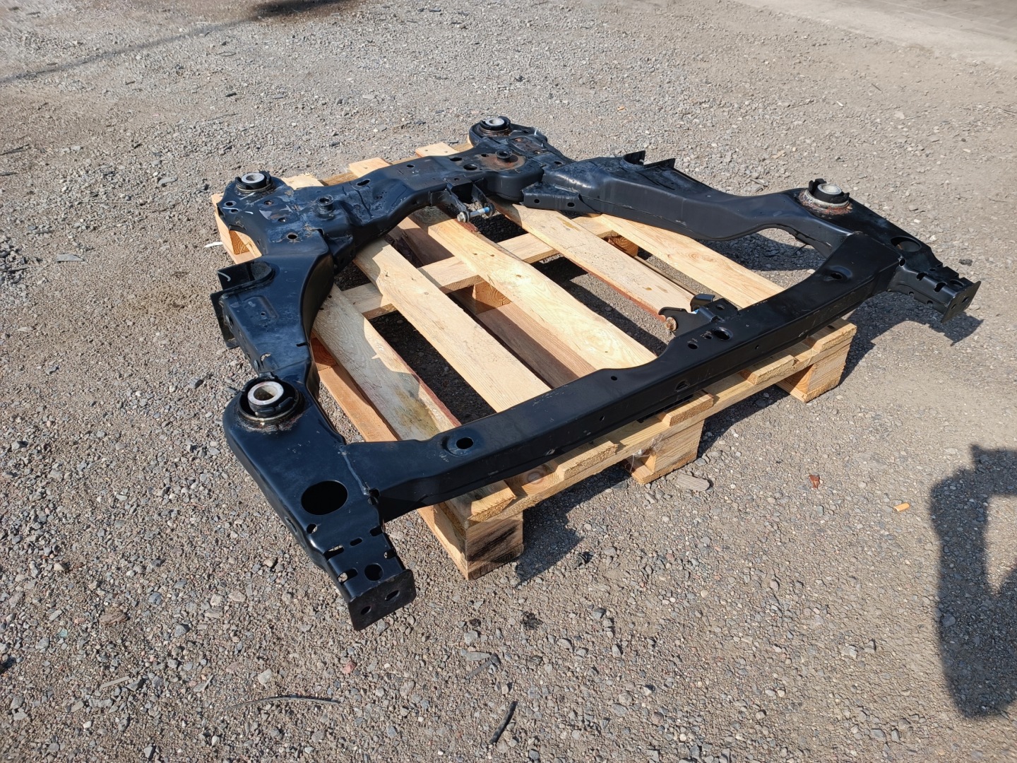 axle beam subframe suspension beam front front Ford Flex 3.5 Ecoboost 2013