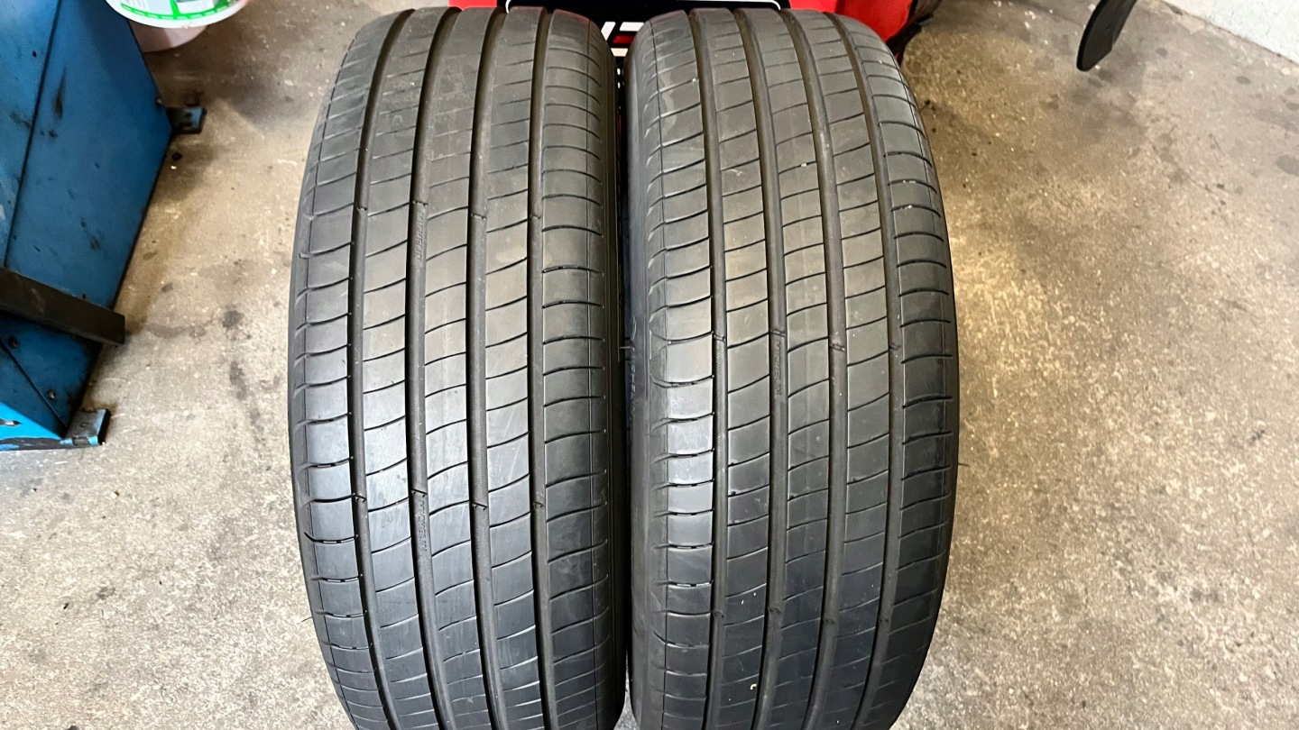 2 tyres summer 205/55R17 Michelin Primacy 4 6mm