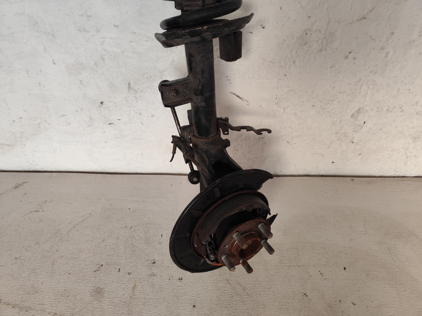 LAND ROVER FREELANDER II 2008 swing McPherson left rear part