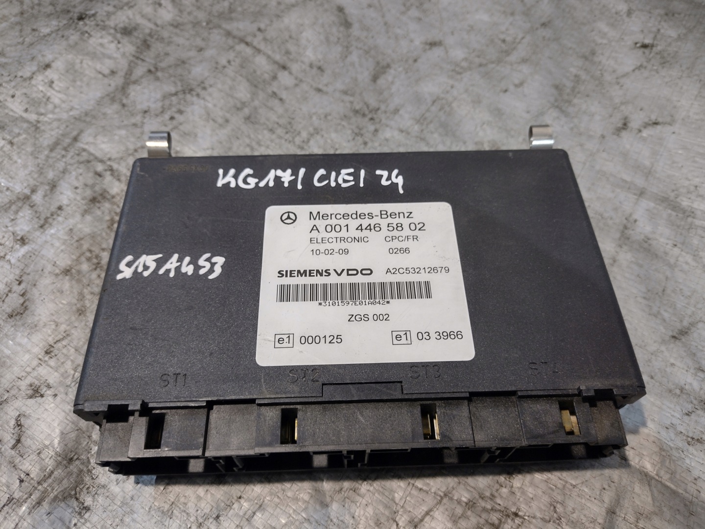 Bedienteil CPC/FR Mercedes-Benz A0014465802