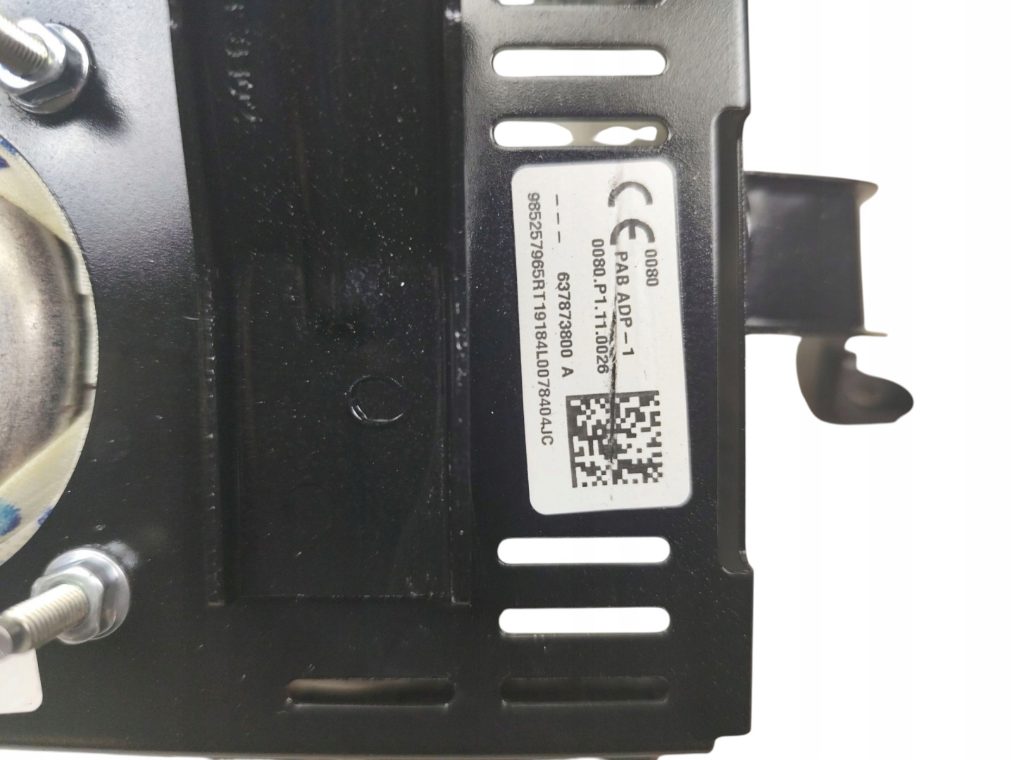 airbag passenger airbag RENAULT KADJAR 637873800A