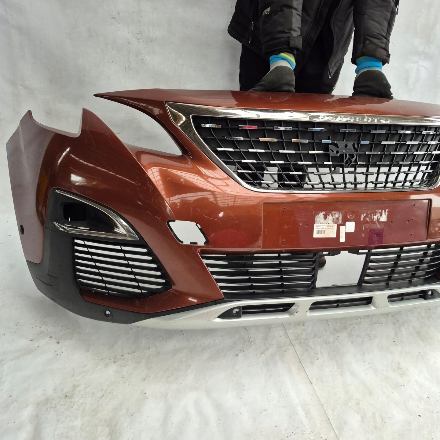 PEUGEOT 3008 II 2 16-20 bumper front front PDC