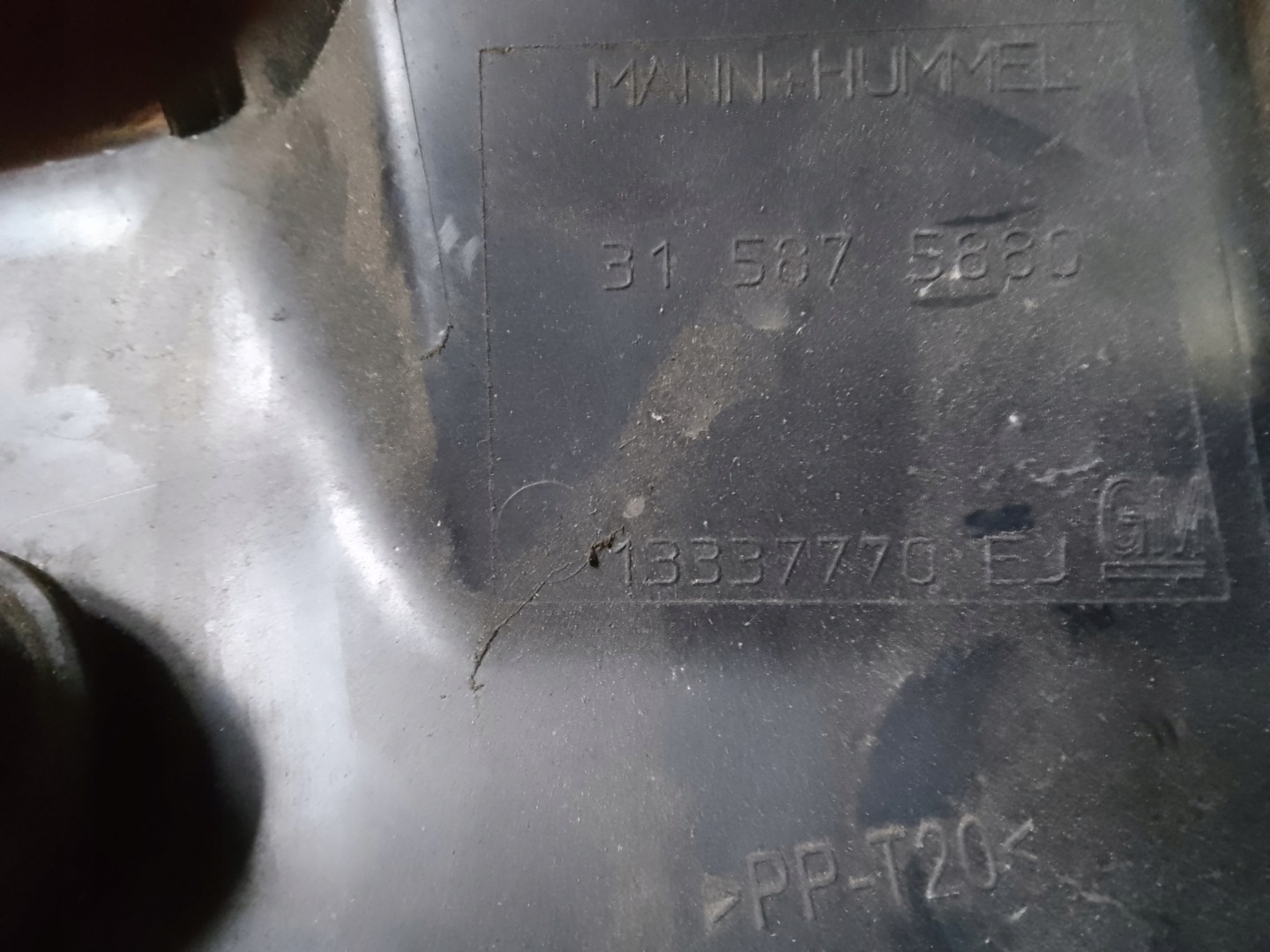 REZONATOR luft OPEL ASTRA IV J 13337770
