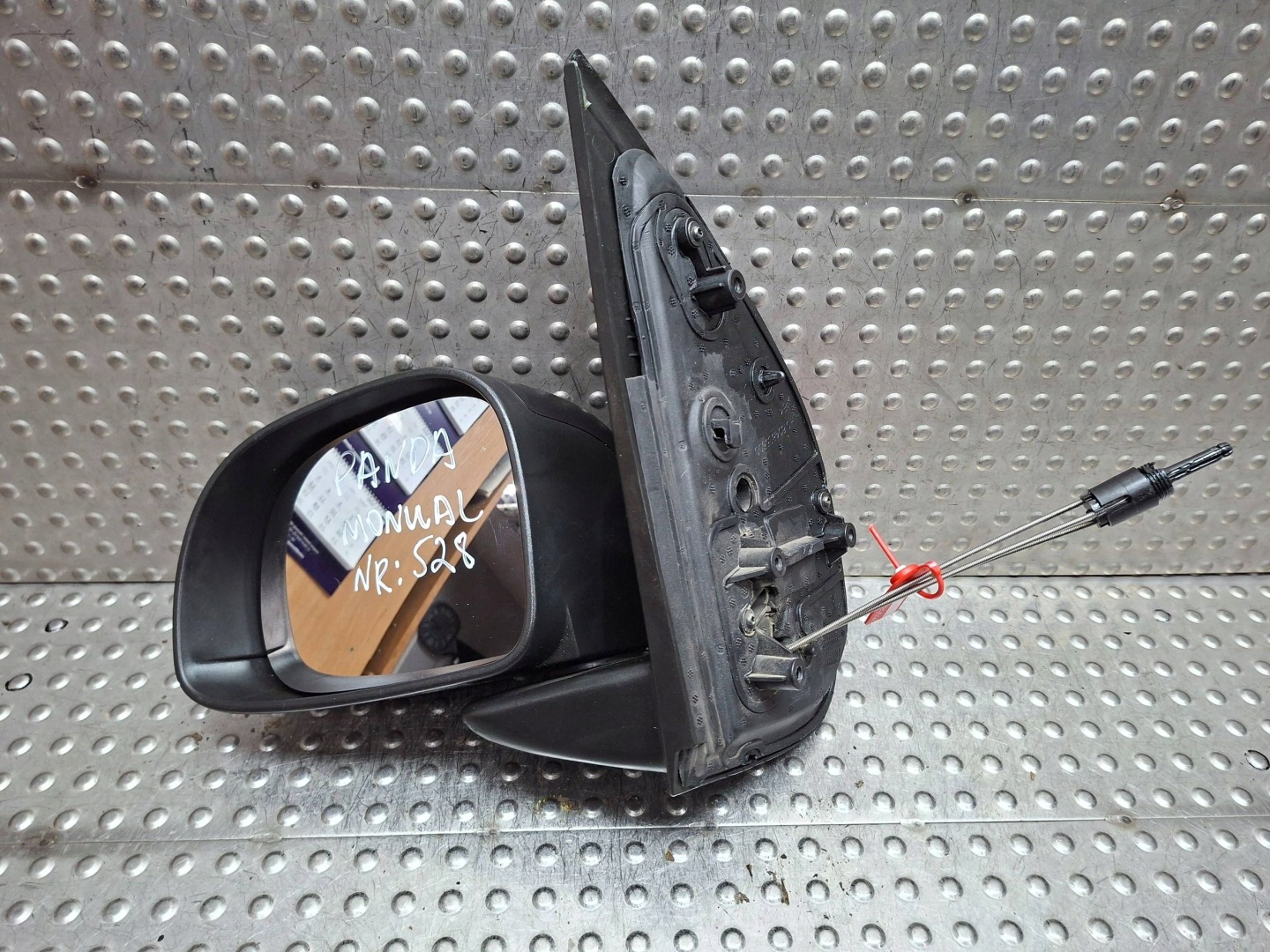 mirror exterior left manually FIAT PANDA III 2012