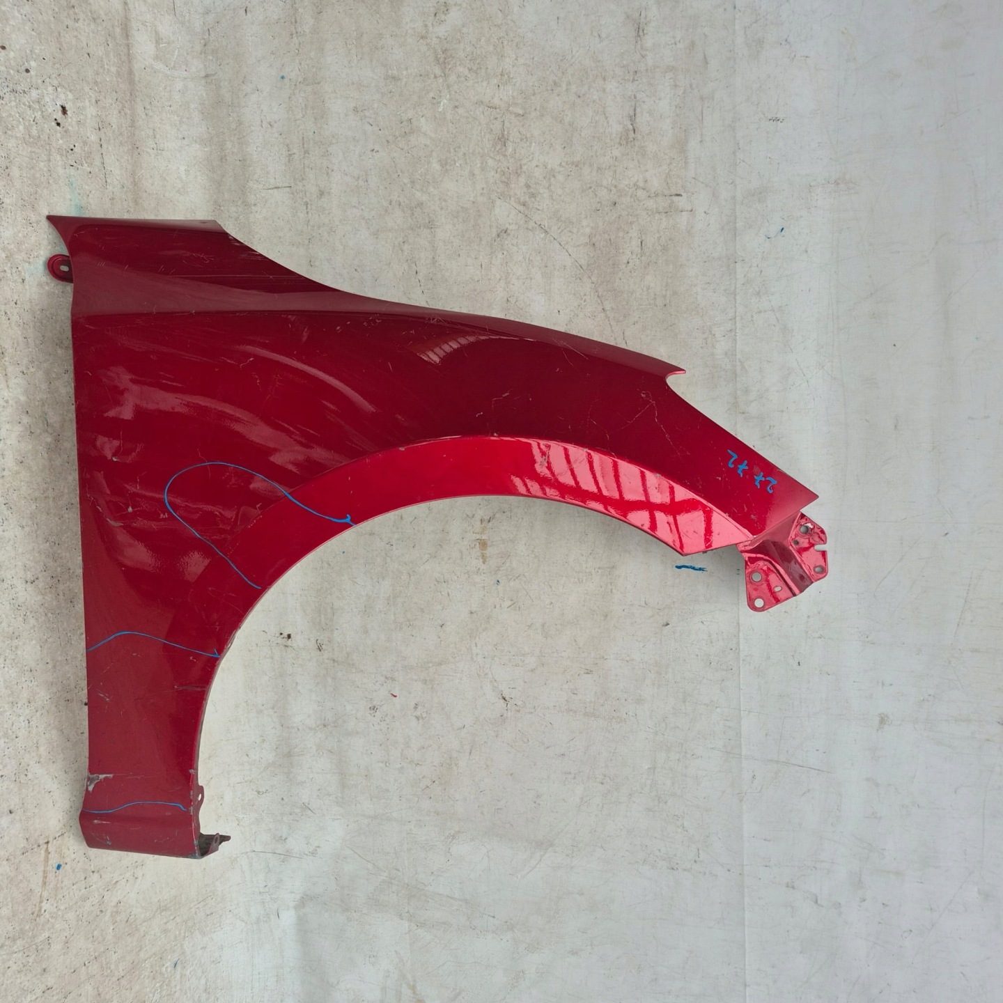 MAZDA 2 III 14-> fender front front right