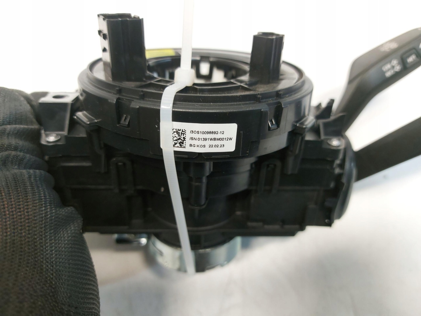 Audi A7 4K8 45 TFSI ring steering wheel levers and controls 4NO907129MS