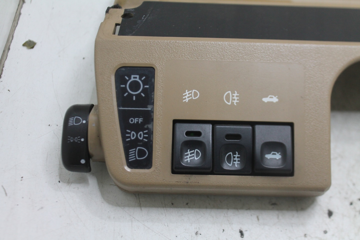 PANEL light switch TEMPOMAT LNA6000BB JAGUAR XJ V X300 94-97 EURO
