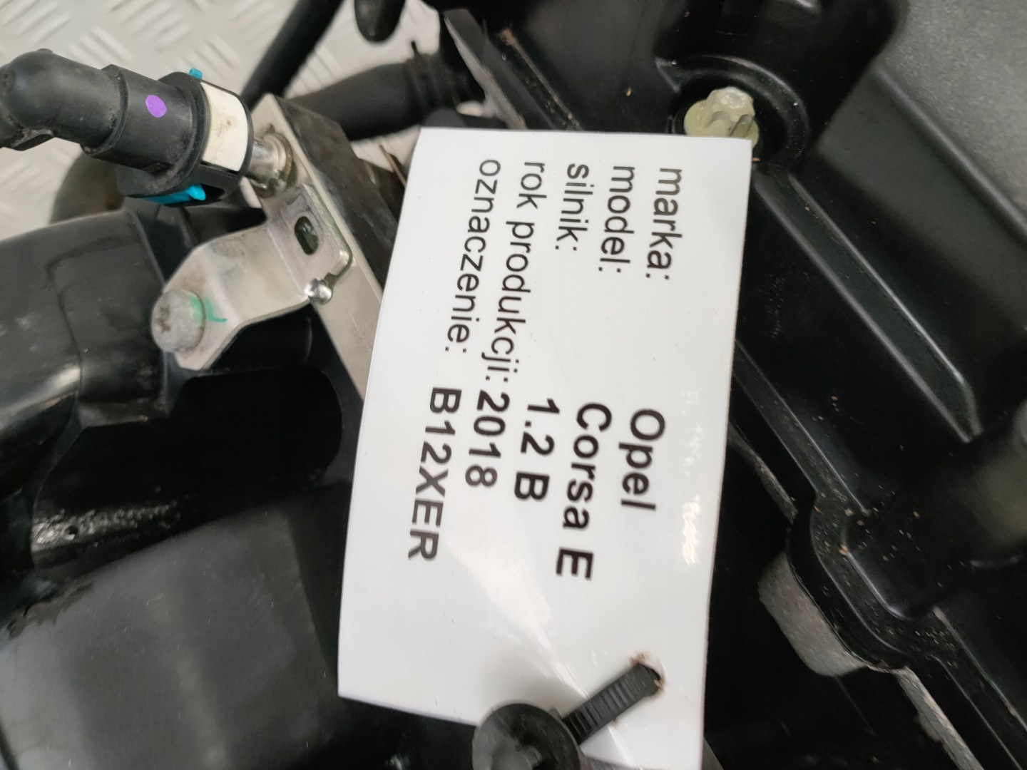 OPEL CORSA E 14-19 1.2 16V engine B12XER 2018r. 68tys.km warrenty
