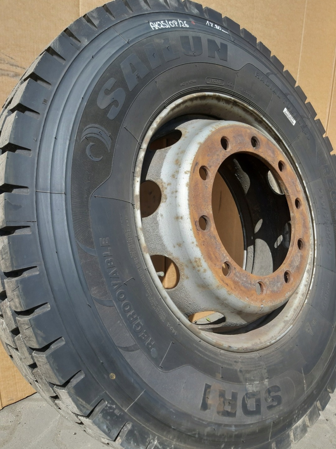 CUSCINETTO TENDICINGHIA gomma 1x SAILUN REGIONAL SDR1 295/80 R22.5