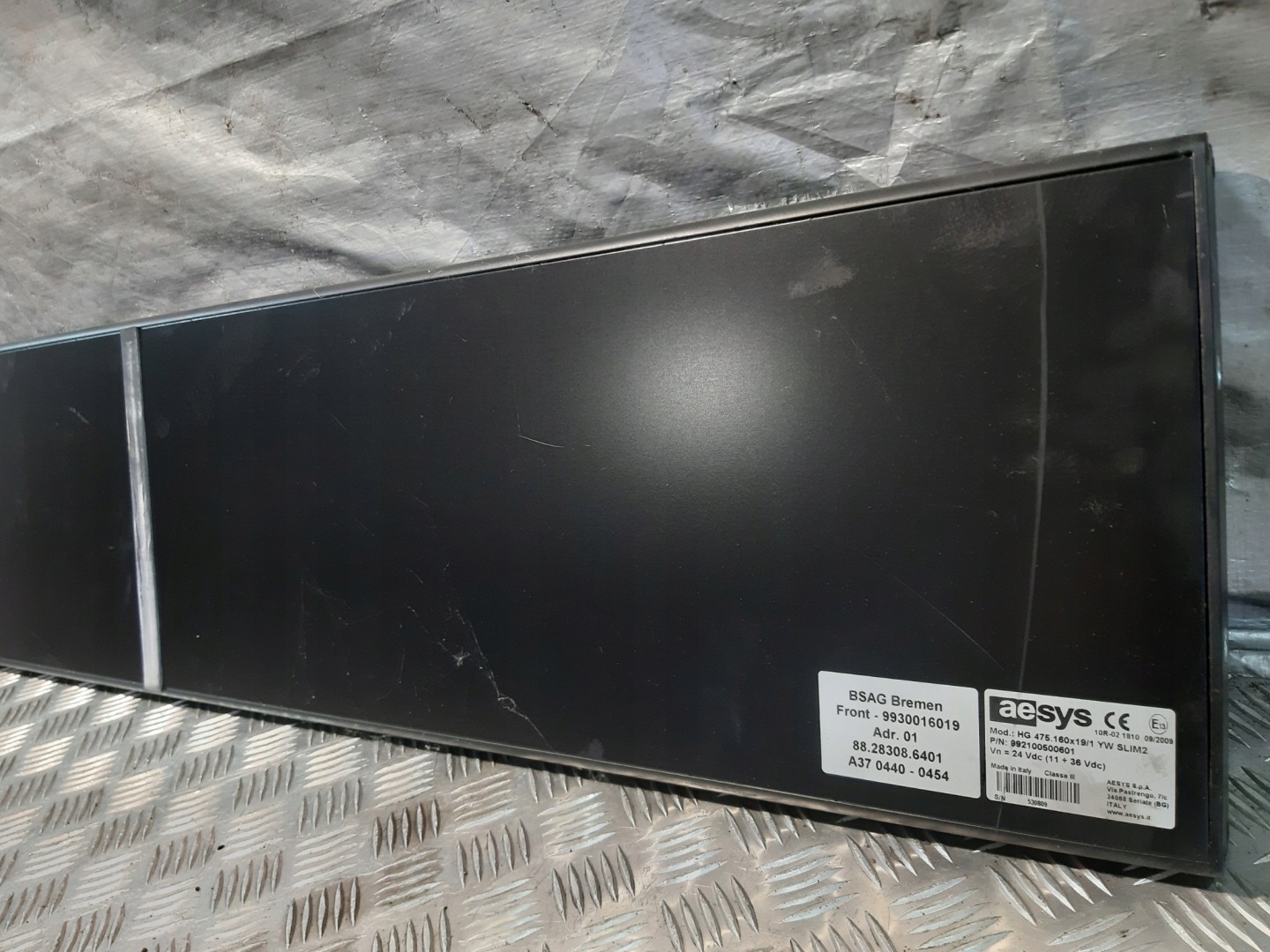 display AESYS HG475.160x19/1 YW SLIM2