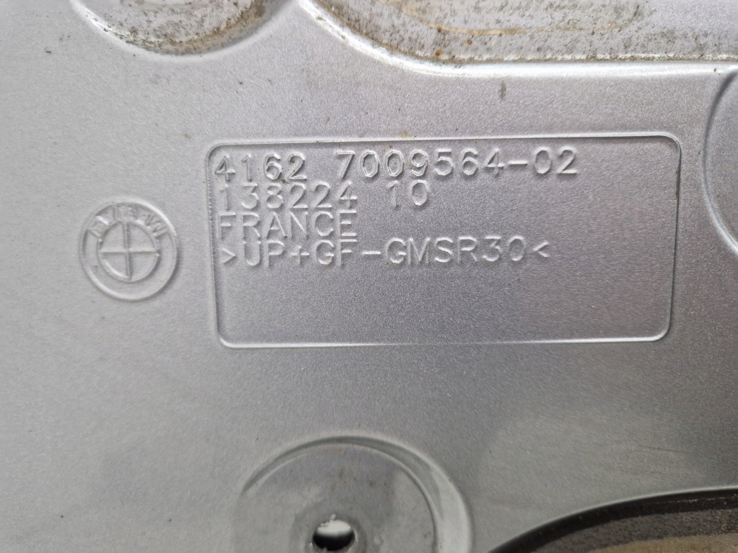 Verdeckklappe BMW E64 7009564 SILBERGRAU