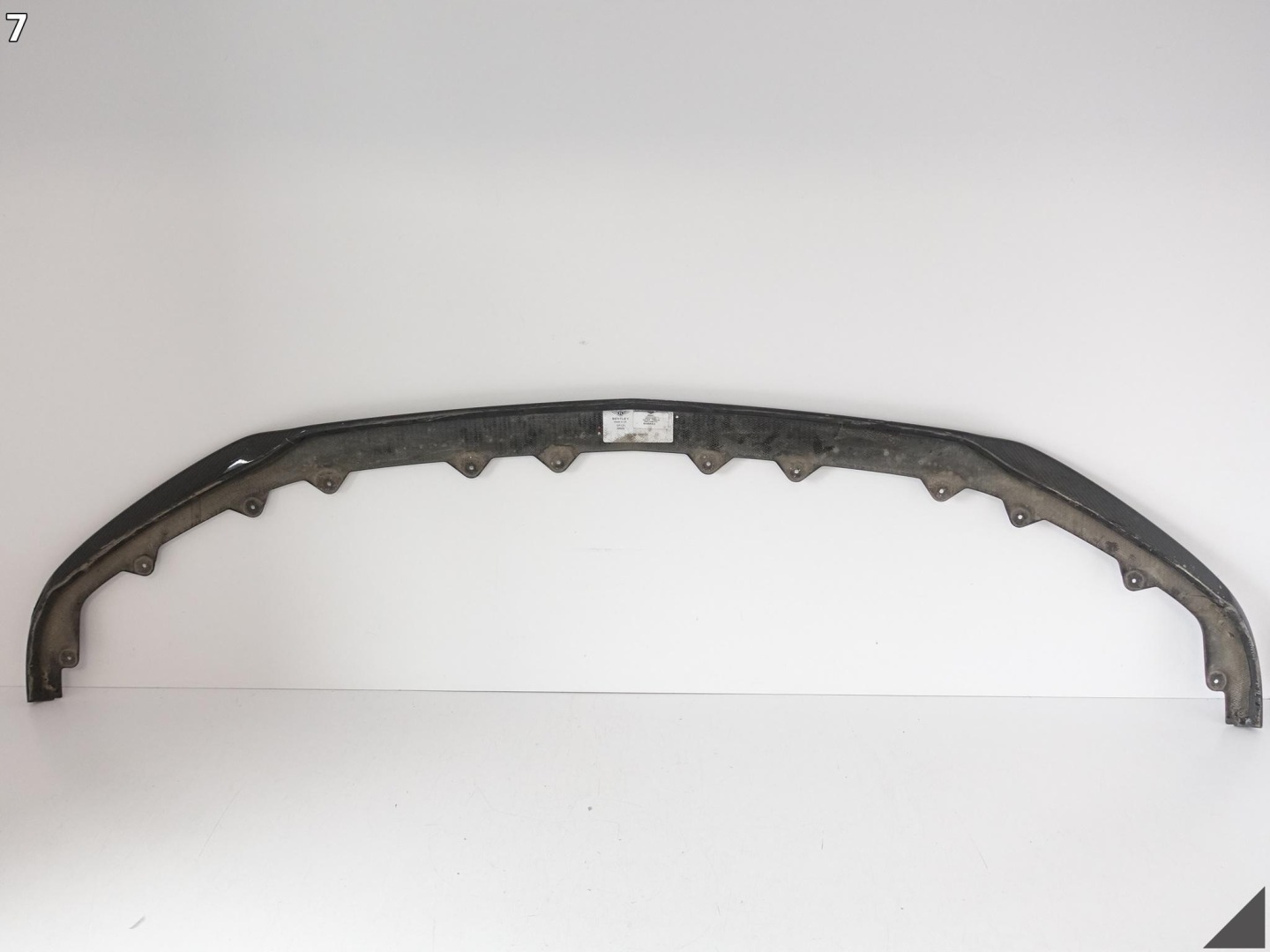 BENTLEY CONTINENTAL GT 3SD 18-24 SPOILER W bumper accessories CARBON front