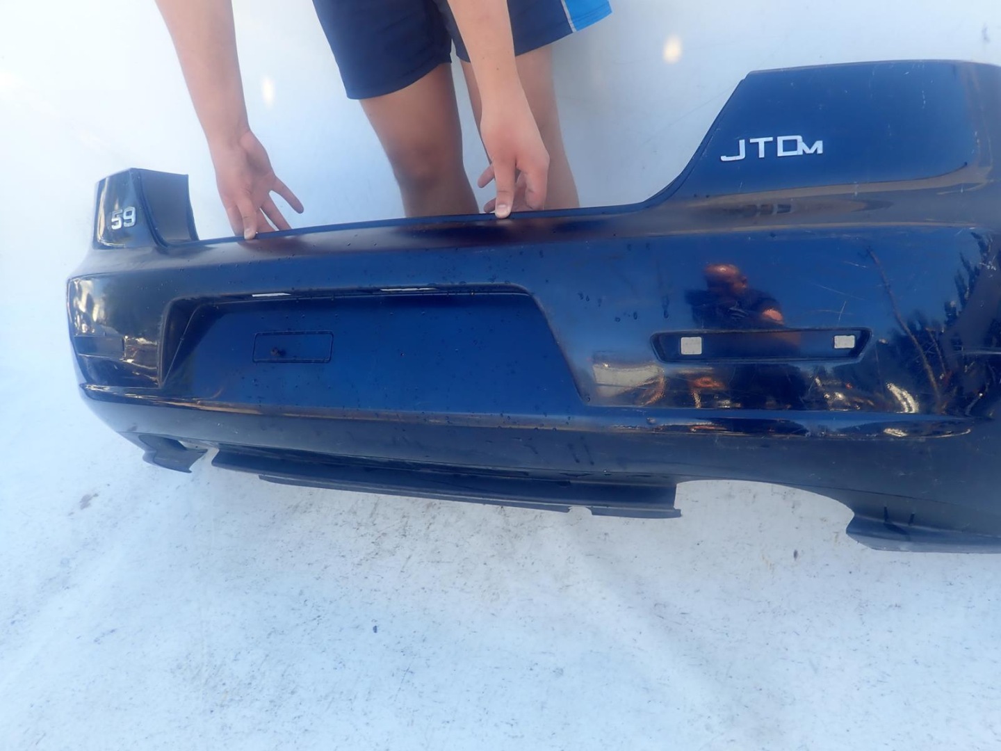 ALFA ROMEO 159 sedan 05-11 bumper rear part rear