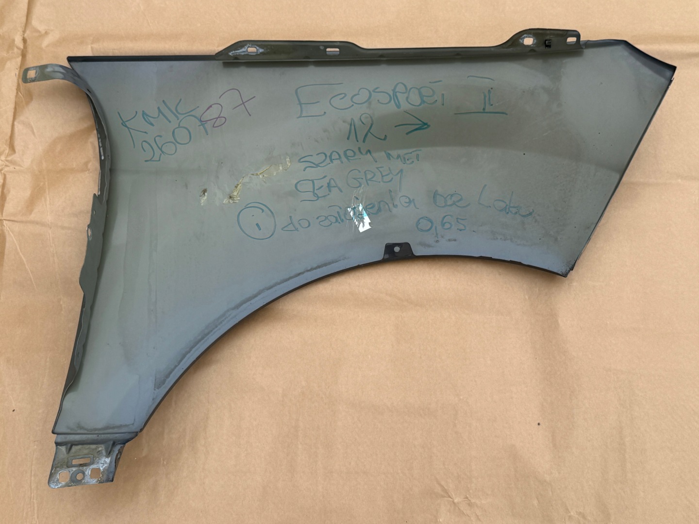 FORD ECOSPORT 2012-2017 fender left front SEA GRAY original