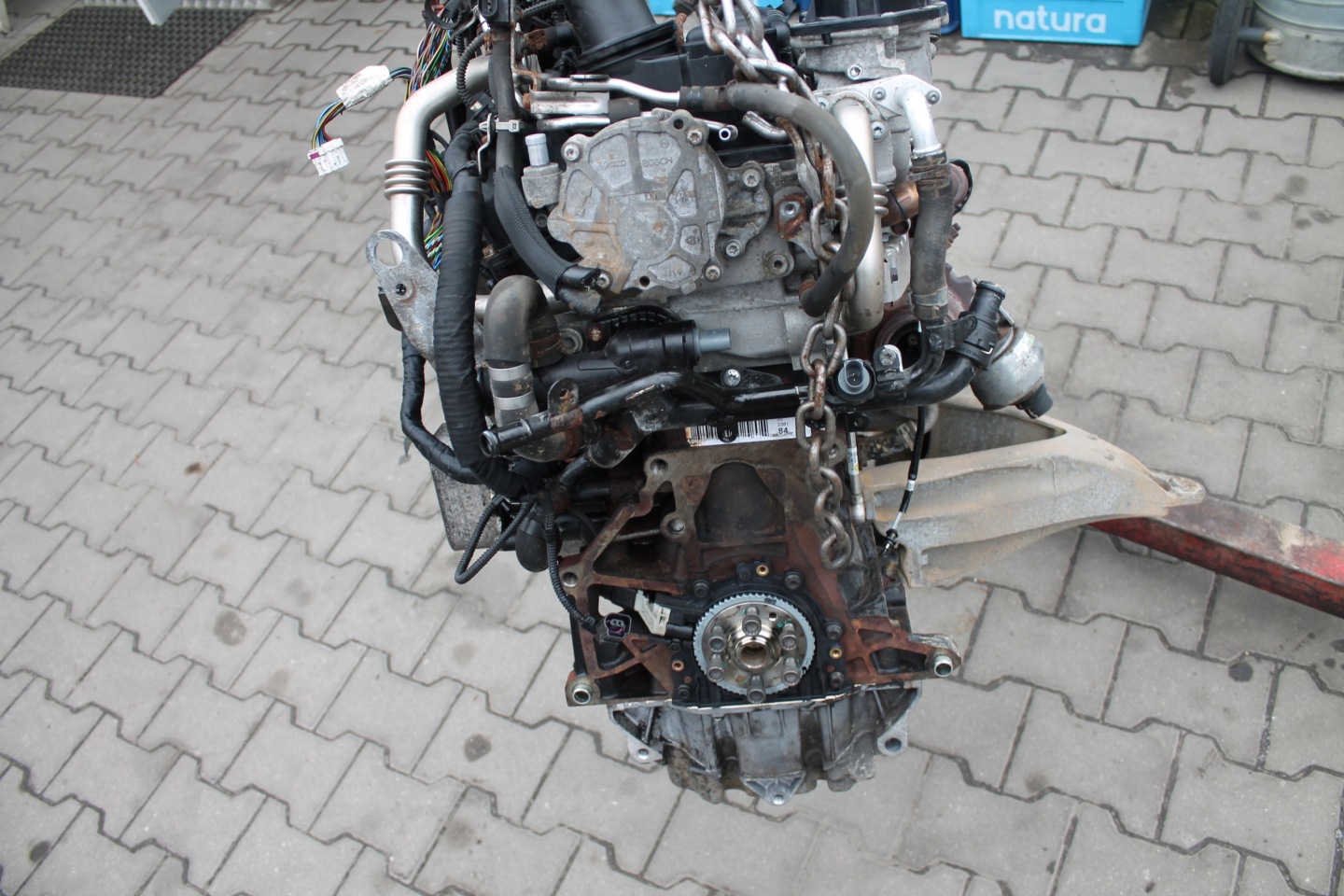 engine complete VW T5 2.0 TDI 190TYS KM CAA
