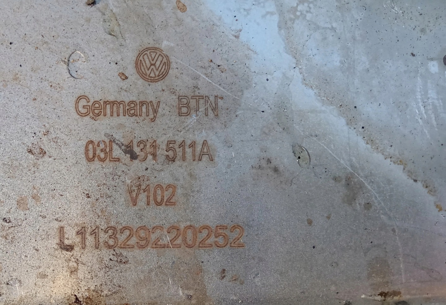 Abgaskuehler AGR EGR VW CRAFTER 2.0TDi 2.5TDi 06