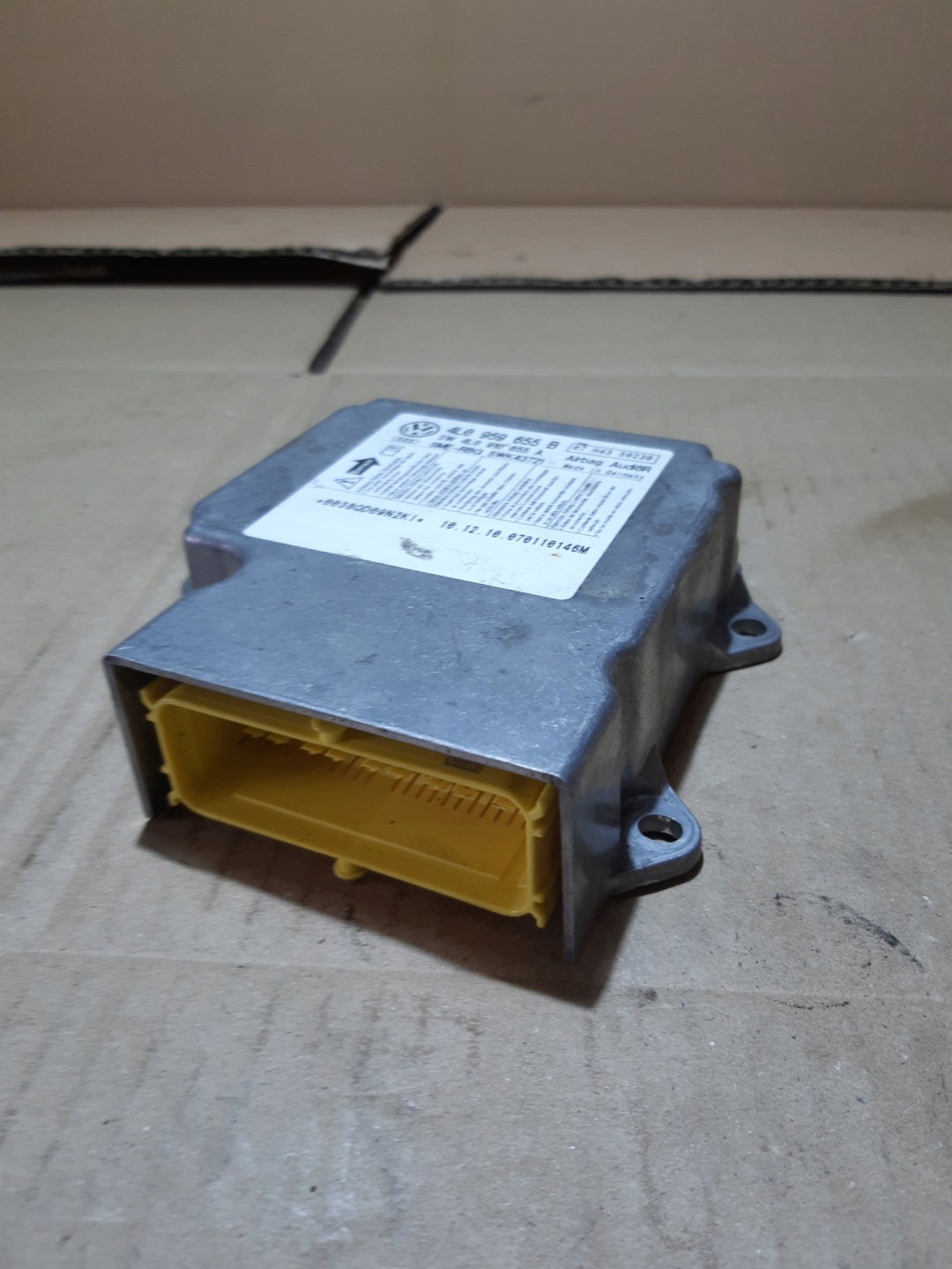 AUDI Q7 4L modulo SENSOR airbag airbag 4L0959655B