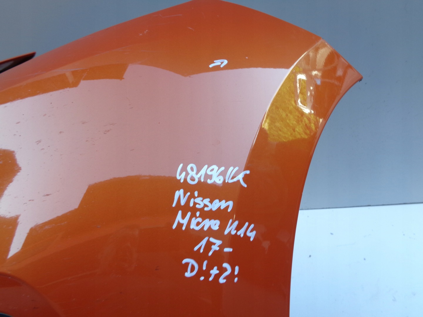 Frontstoßstange NISSAN MICRA K14 17- NR 48196