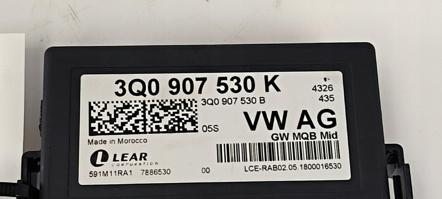 module ADBLUE 3Q0907530K VOLKSWAGEN CRAFTER II 7C