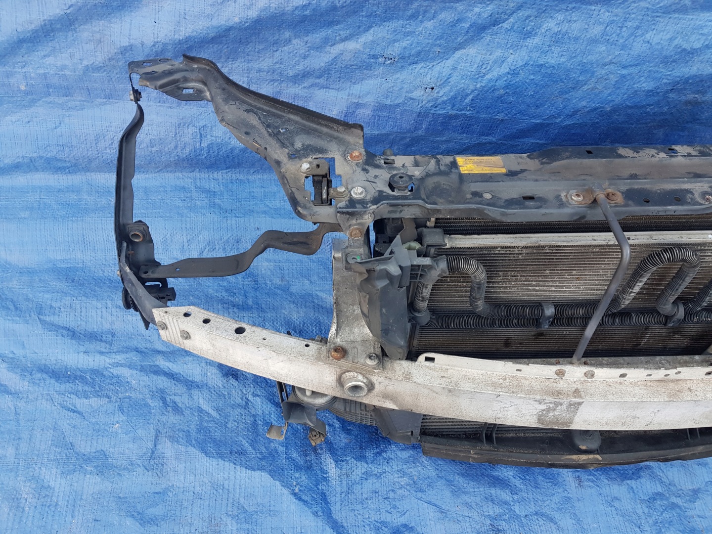 support panel for radiators radiator MERCEDES W204 2.2 CDI