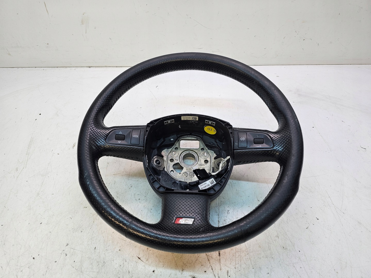 lenkrad Leder S-LINE AUDI A6 C6 4F0419091S 8UD *5*