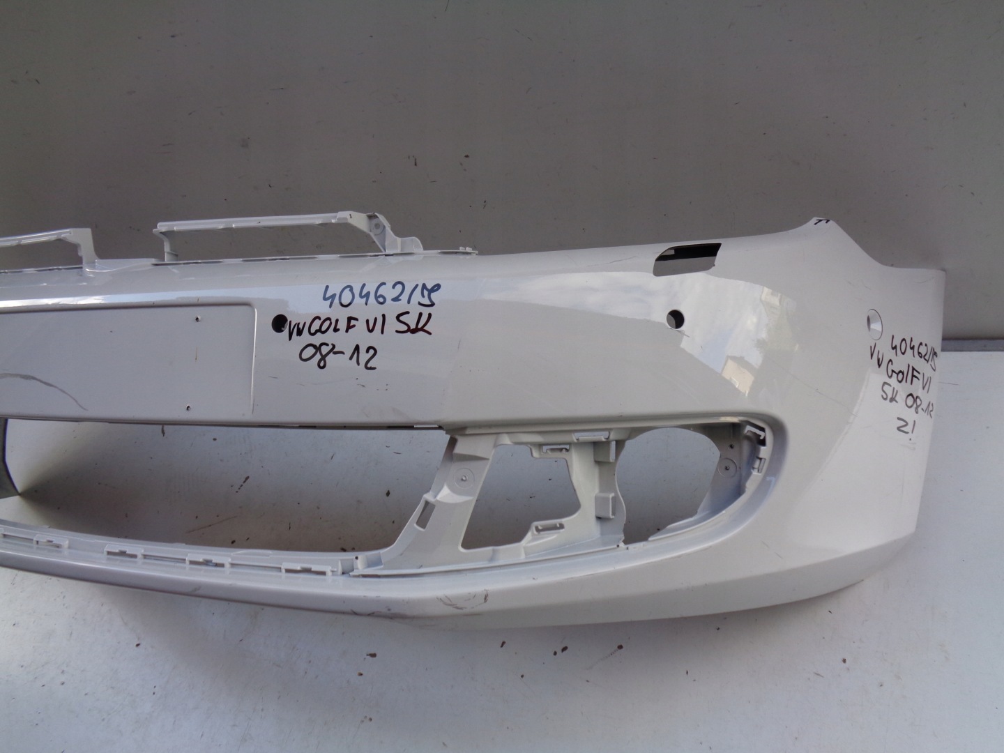front bumper VW GOLF VI 5K 5K0 08-12 NR 40462