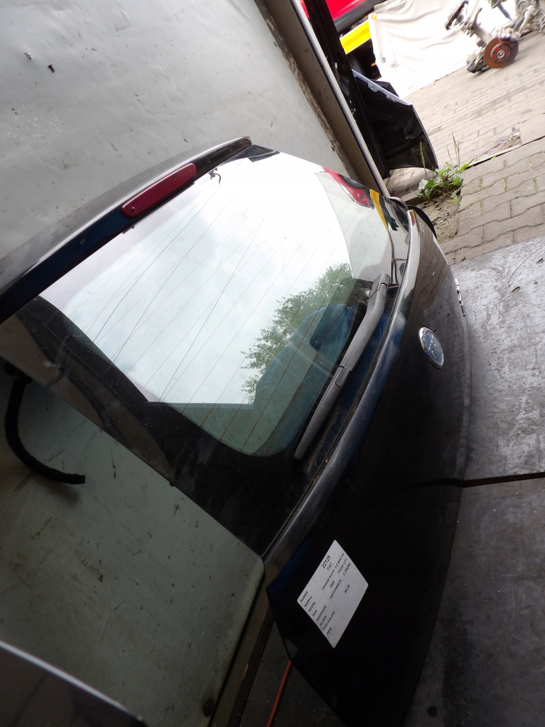 Fiat Grande Punto boot doors lak. 891/B HB 5D