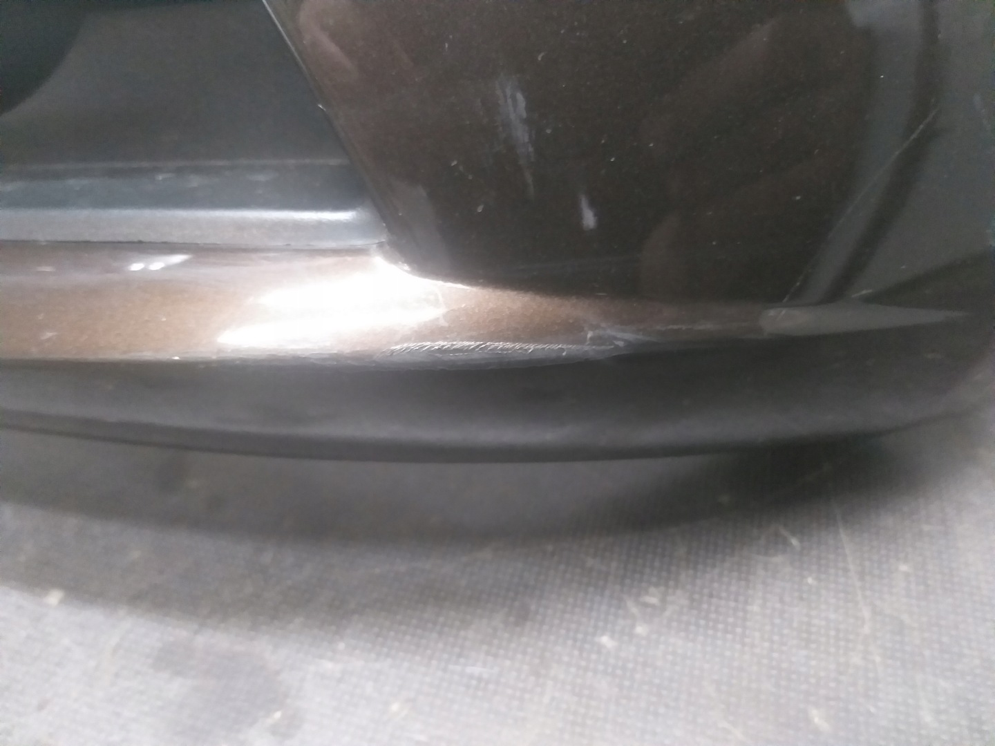 bumper front left corner AUDI A1 10-14 8X0