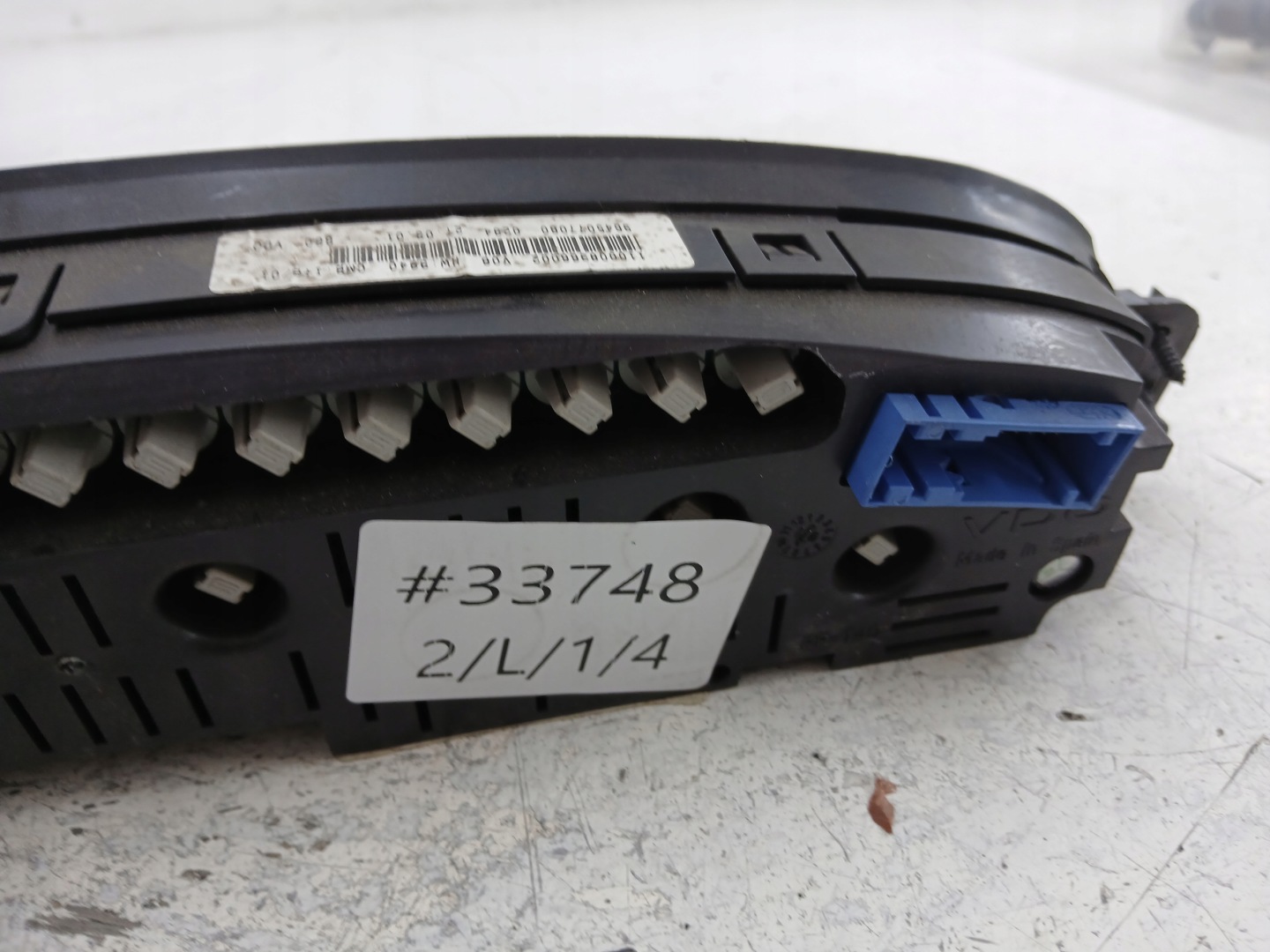 CITROEN XSARA PICASSO 2.0 HDI dials dials 9645077080